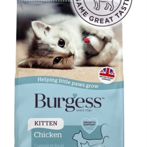 Burgess kitten rijk aan kip