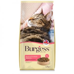 Burgess cat adult rijk aan schotse zalm