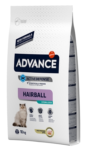 Advance cat sterilized hairball