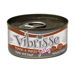 Vibrisse cat jelly tonijn / rund