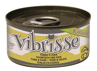 Vibrisse kittens cat tonijn / ei