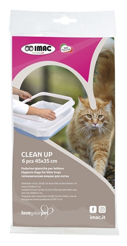 Imac kattenbakzak clean up voor easy cat 50x40x12 cm