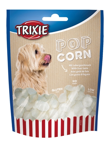 Trixie popcorn met lever smaak