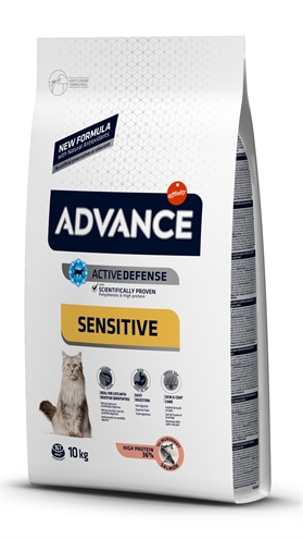 Advance cat sensitive salmon