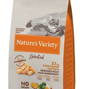 Natures variety selected sterilized free range chicken