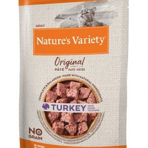 Natures variety original pouch turkey