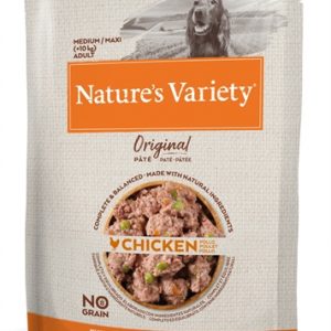 Natures variety original adult medium / maxi pouch chicken no grain